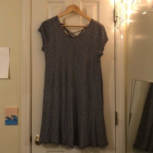 Stripe t-shirt dress